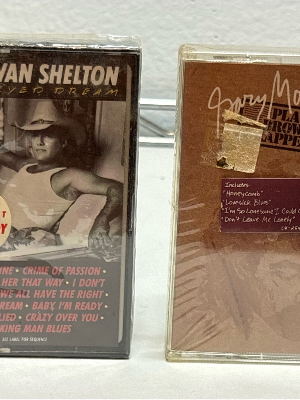 VAN SHELTON Cassette Tape - Black & Brown Cover